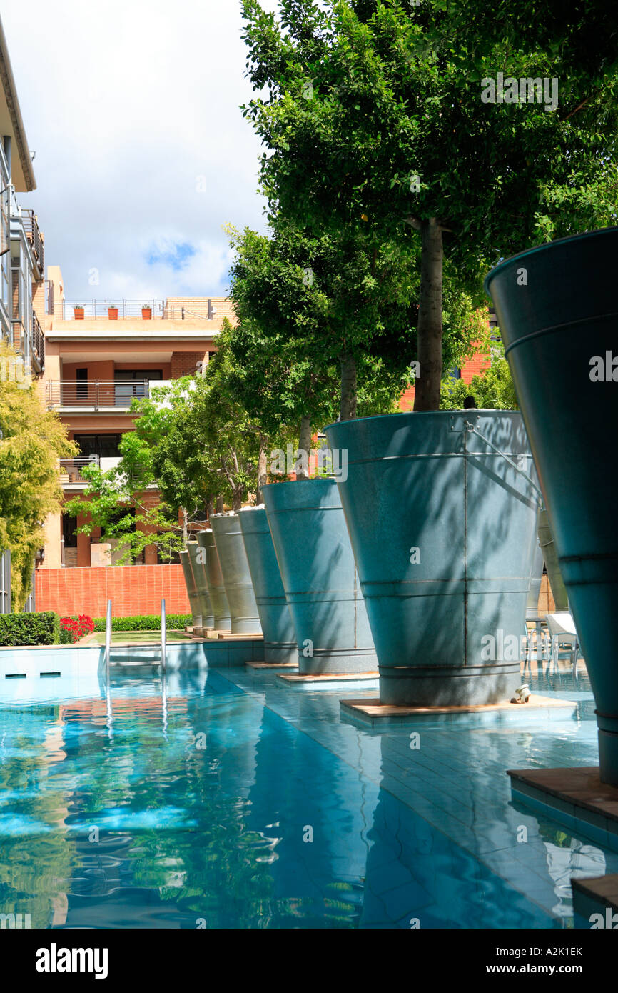 African Pride Melrose Arch Hotel, Pool. Stockfoto