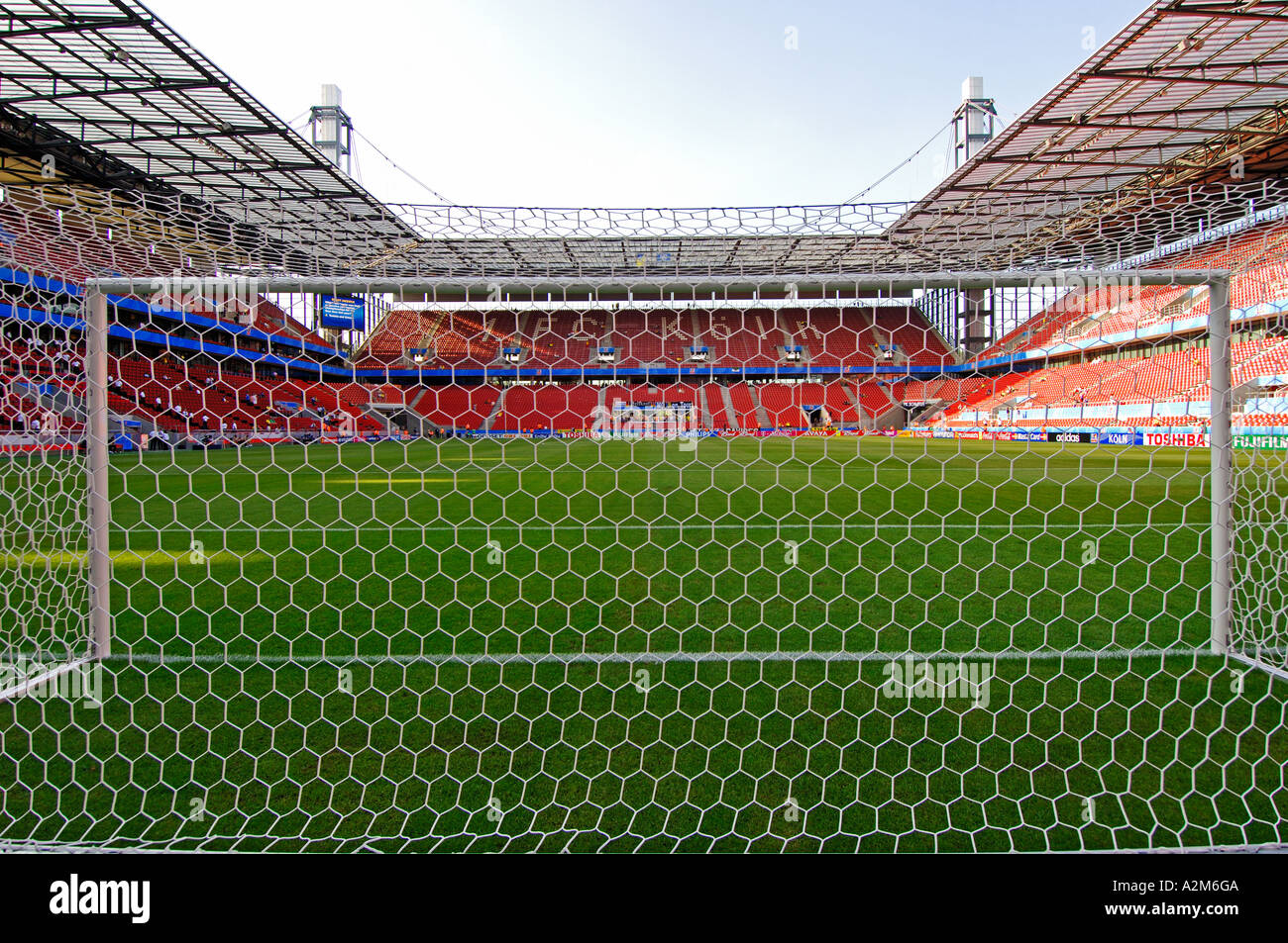 Fußball-Stadion Stockfoto