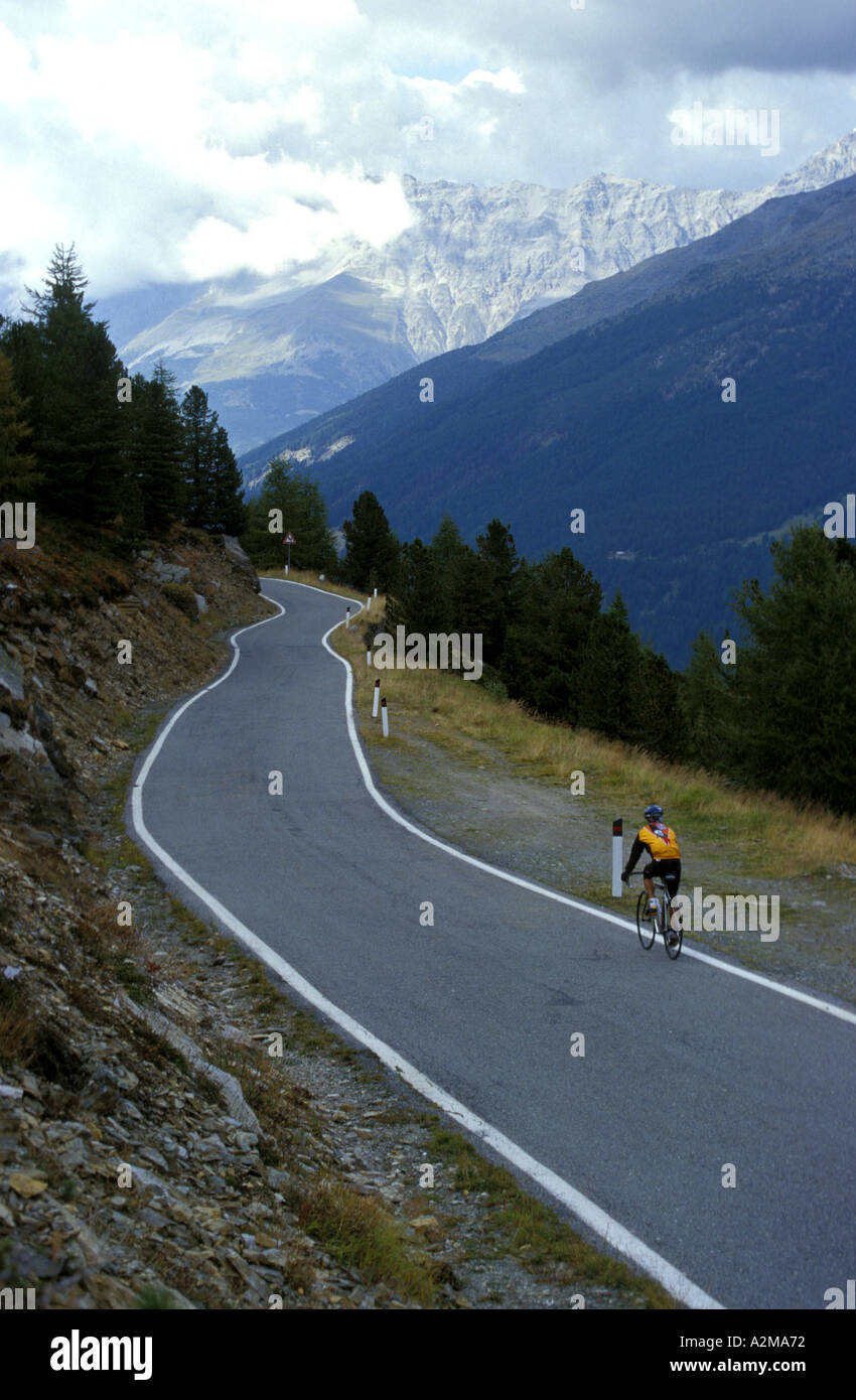 Passo del Gavia Stockfoto