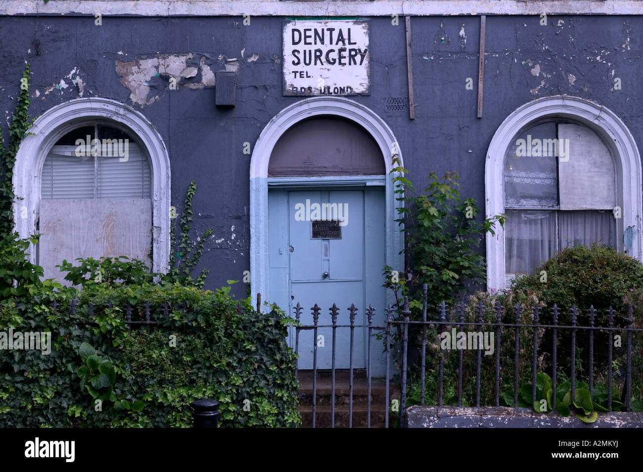 Zahnarztpraxis in London Stockfoto
