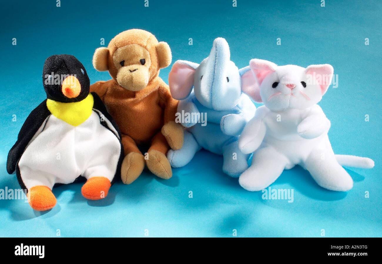 Kuscheltiere Stockfoto