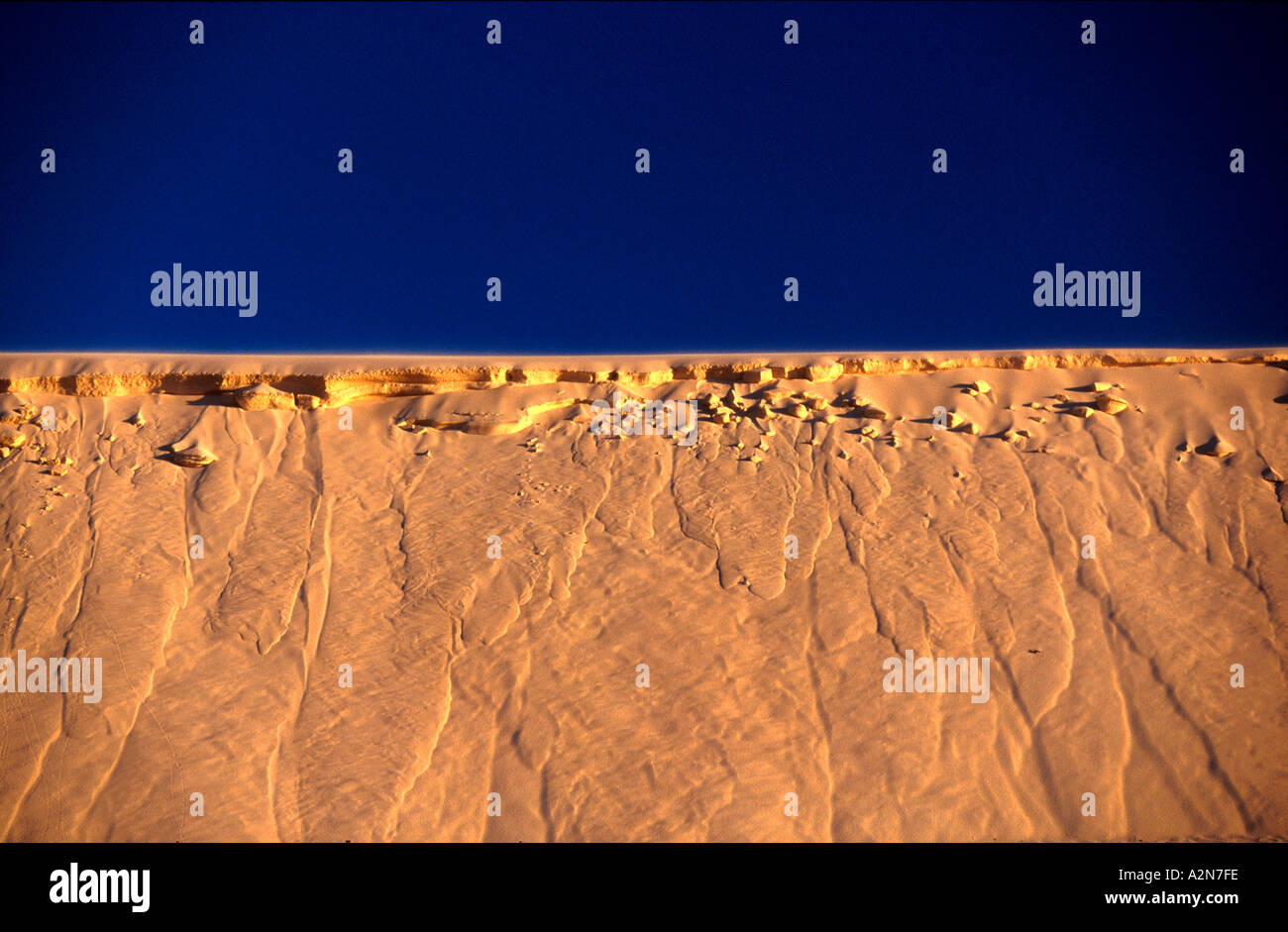Sand Klippe auf die größte Sandinsel der Welt-Fraser Island-Queensland-Australien Stockfoto