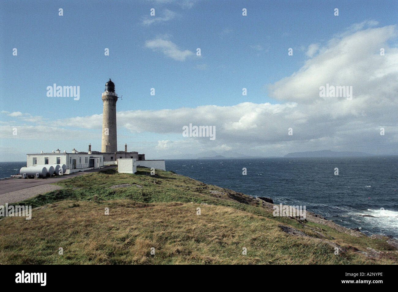 Ardnamurchan Point-Leuchtturm Stockfoto