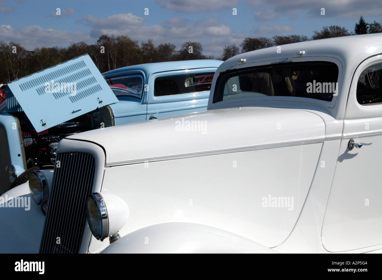 Custom Cars auf Rädern Day 2005 Stockfoto