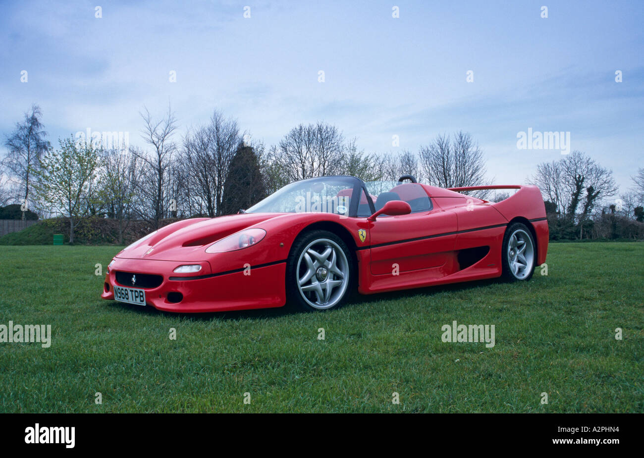 Ferrari F50. 1995 zum 50-jährigen der Automobilproduktion eingeführt Stockfoto