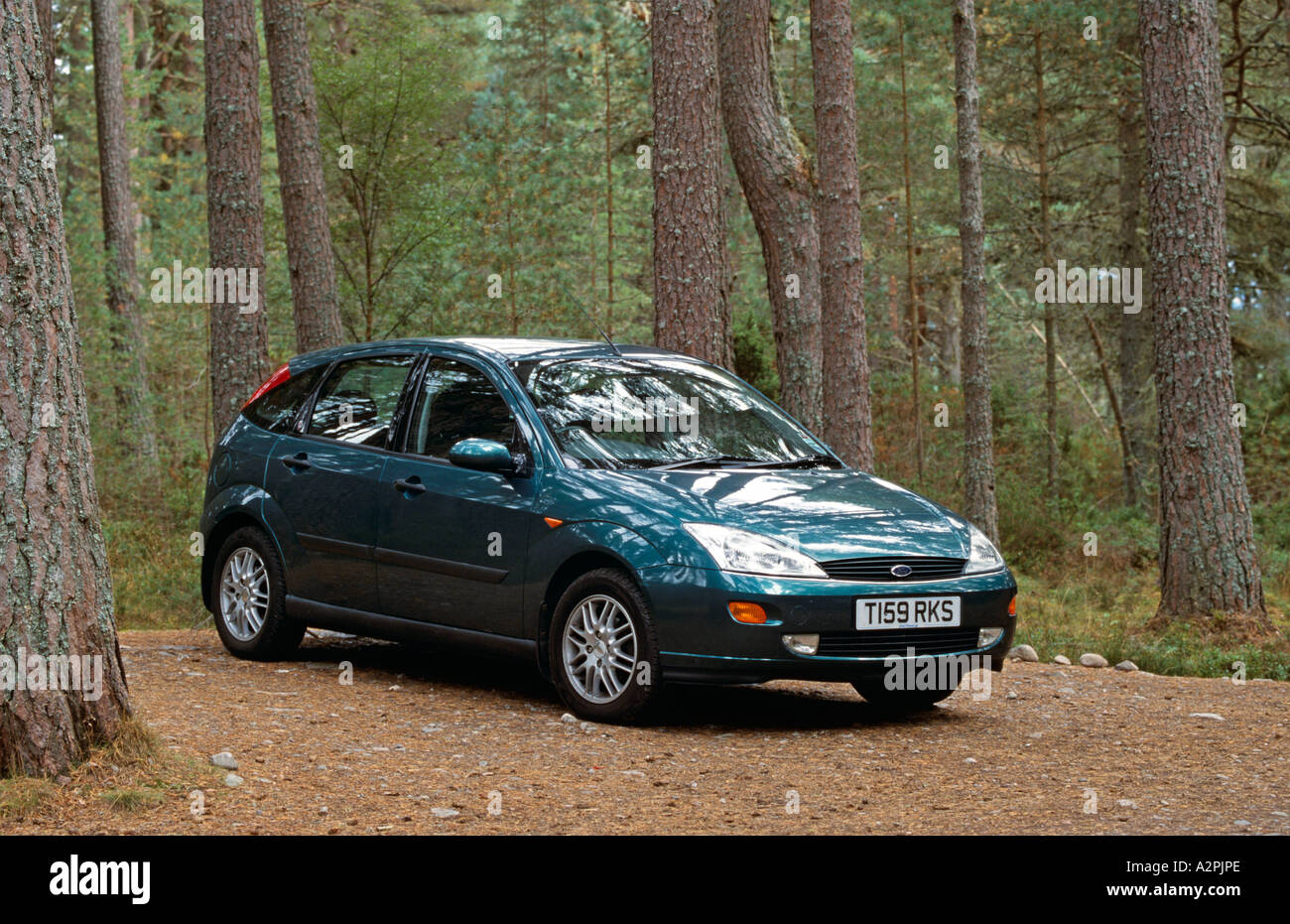 Ford Focus 5-Tür von 1999. Modell der Jahre 1998 bis 2001. Stockfoto