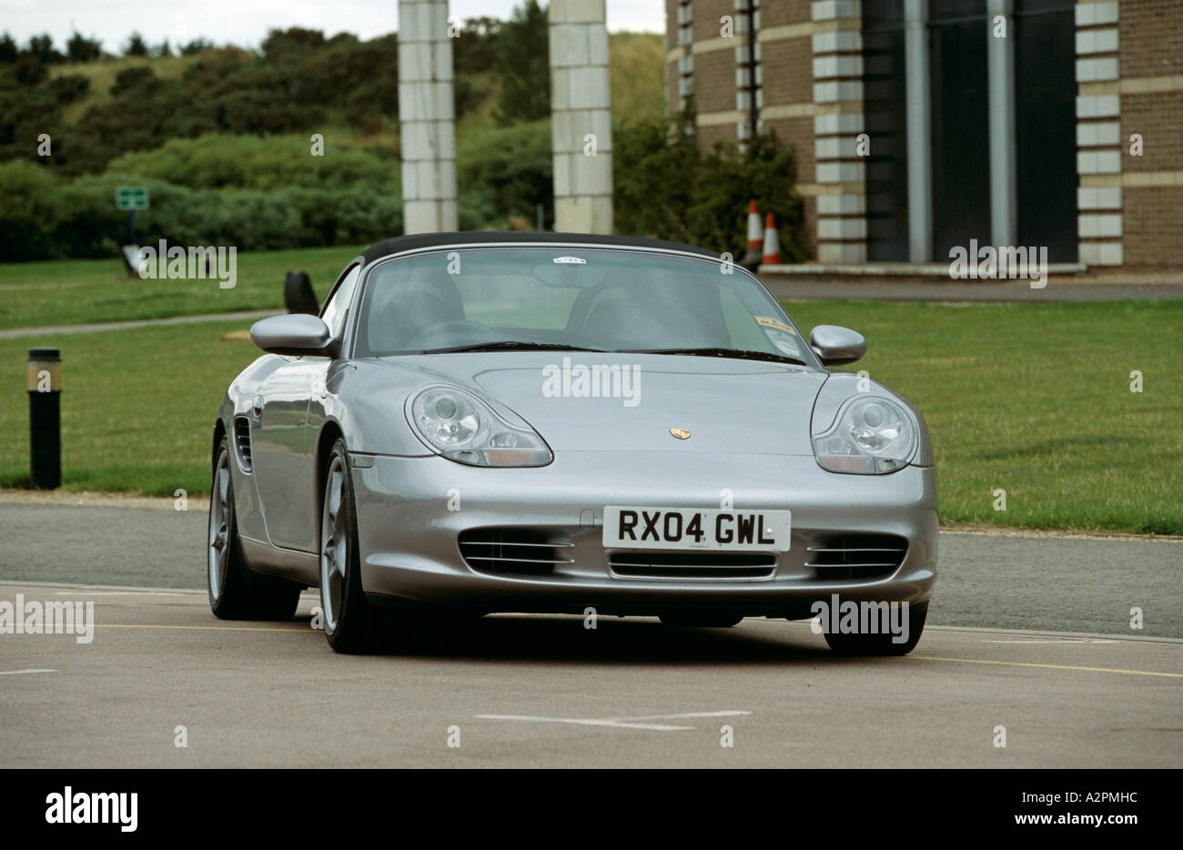 Porsche Boxster S 550 Jubiläumsausgabe. (Serie 1). März 2005 eingeführt.  Modelljahre 1996 bis 2005 Stockfoto