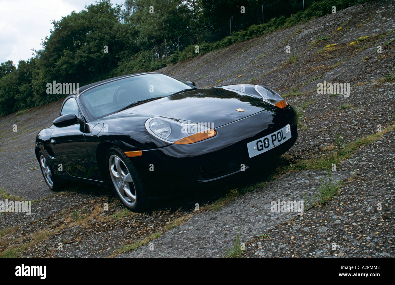 Porsche Boxster-Baureihe ein. Modelljahre 1996 bis 2005 Stockfoto