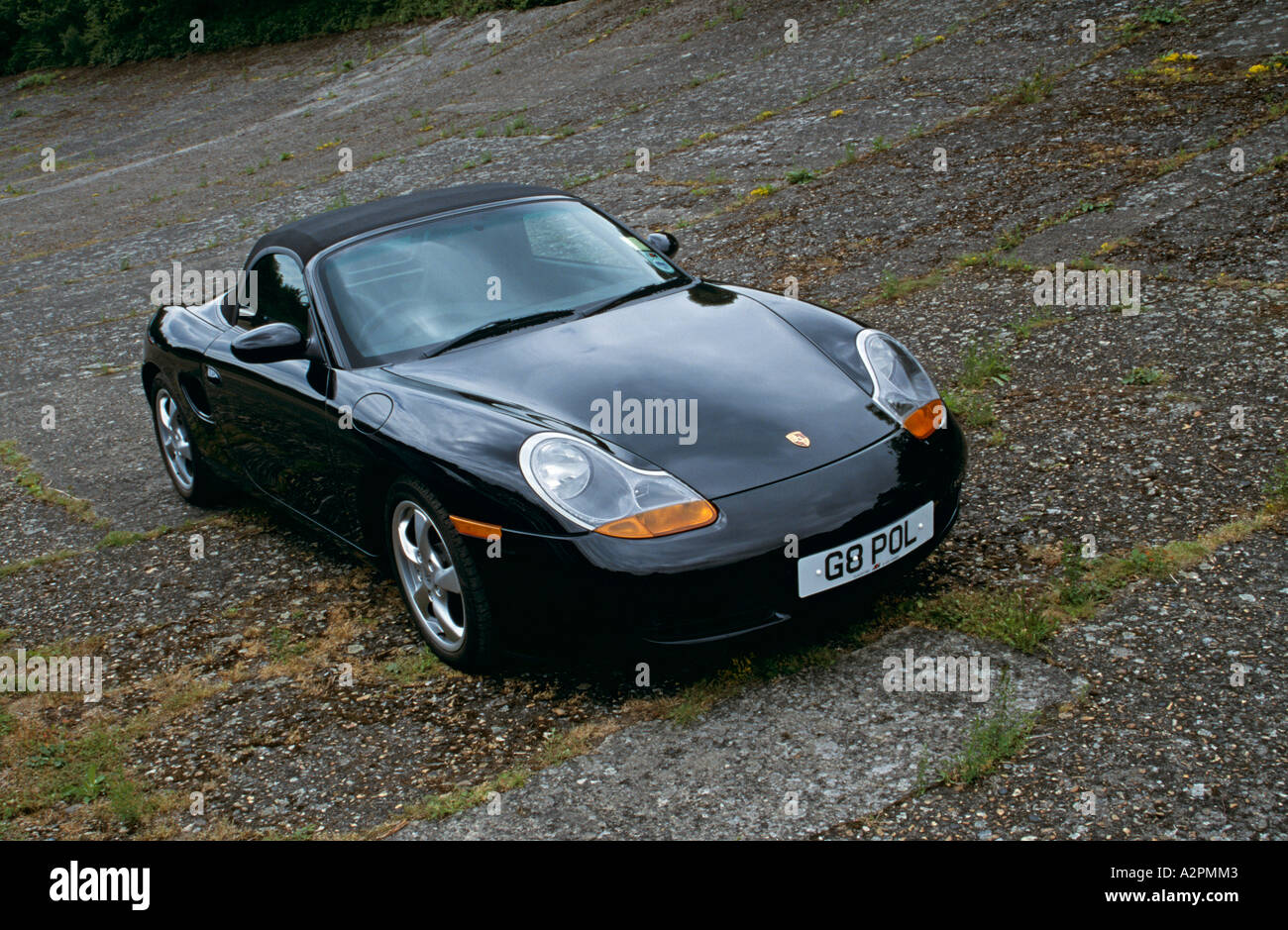 Porsche Boxster-Baureihe ein. Modelljahre 1996 bis 2005 Stockfoto