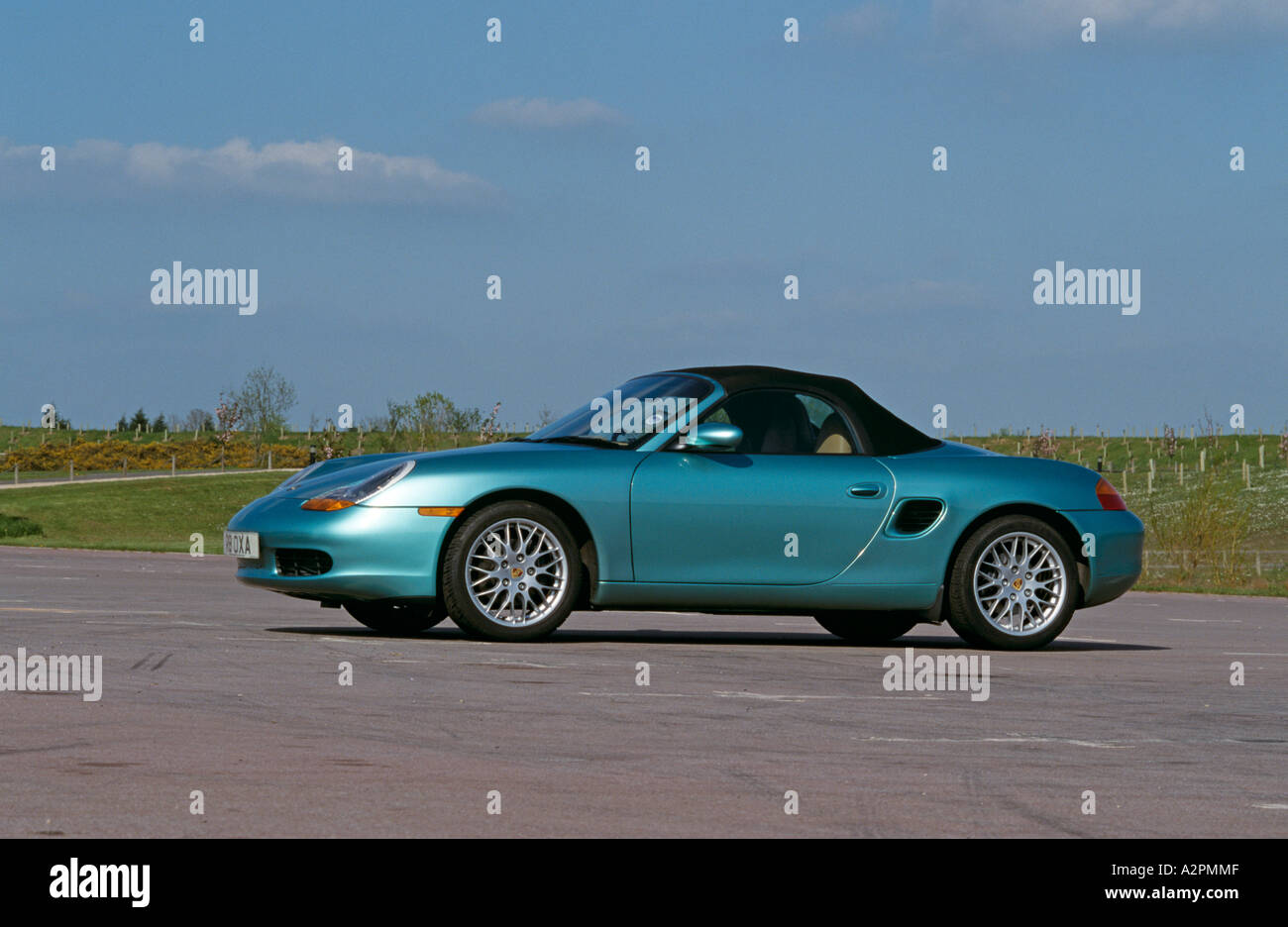 Porsche Boxster-Baureihe ein. Modelljahre 1996 bis 2005 Stockfoto