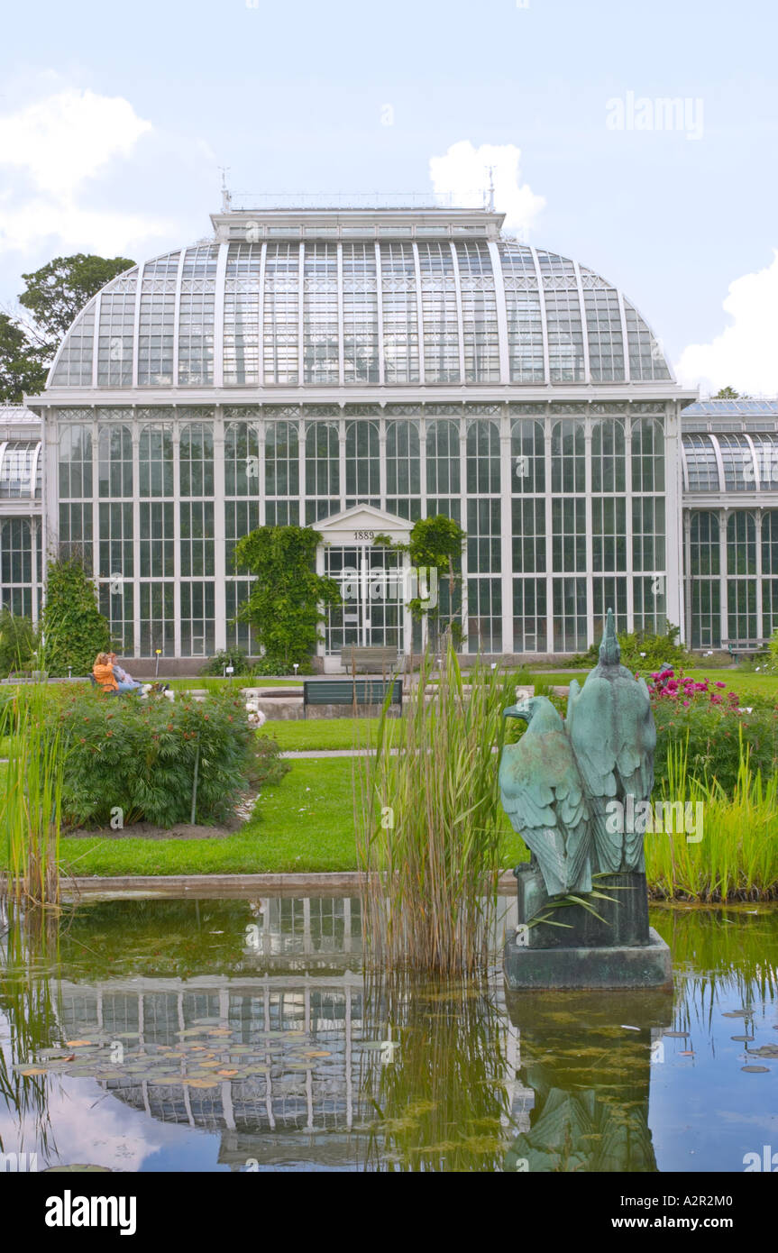 Universität Helsinki botanische Gärten, Helsinki, Finnland, EU. Stockfoto