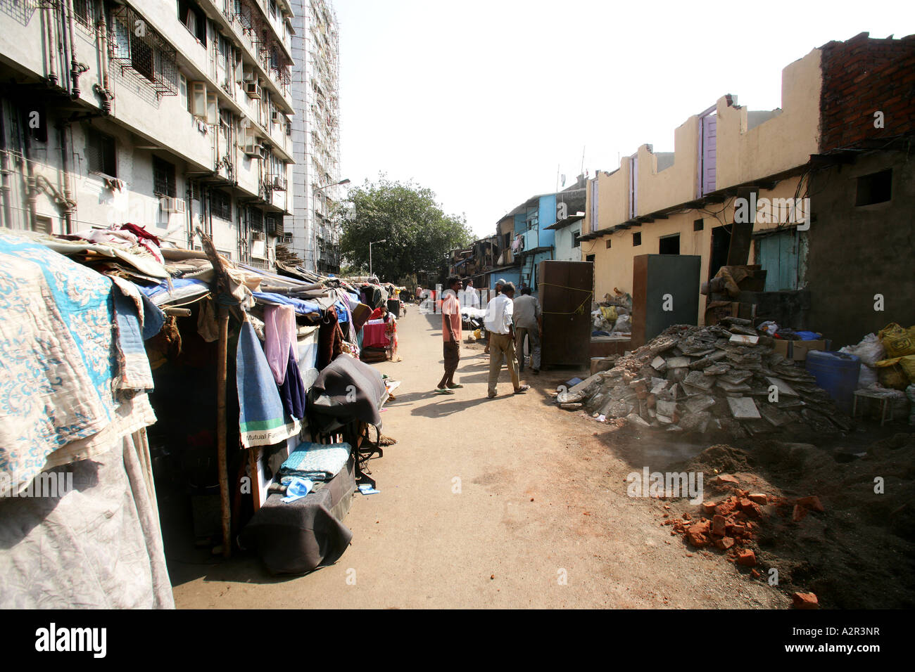 Straßenszenen in Mumbai Indien Stockfoto