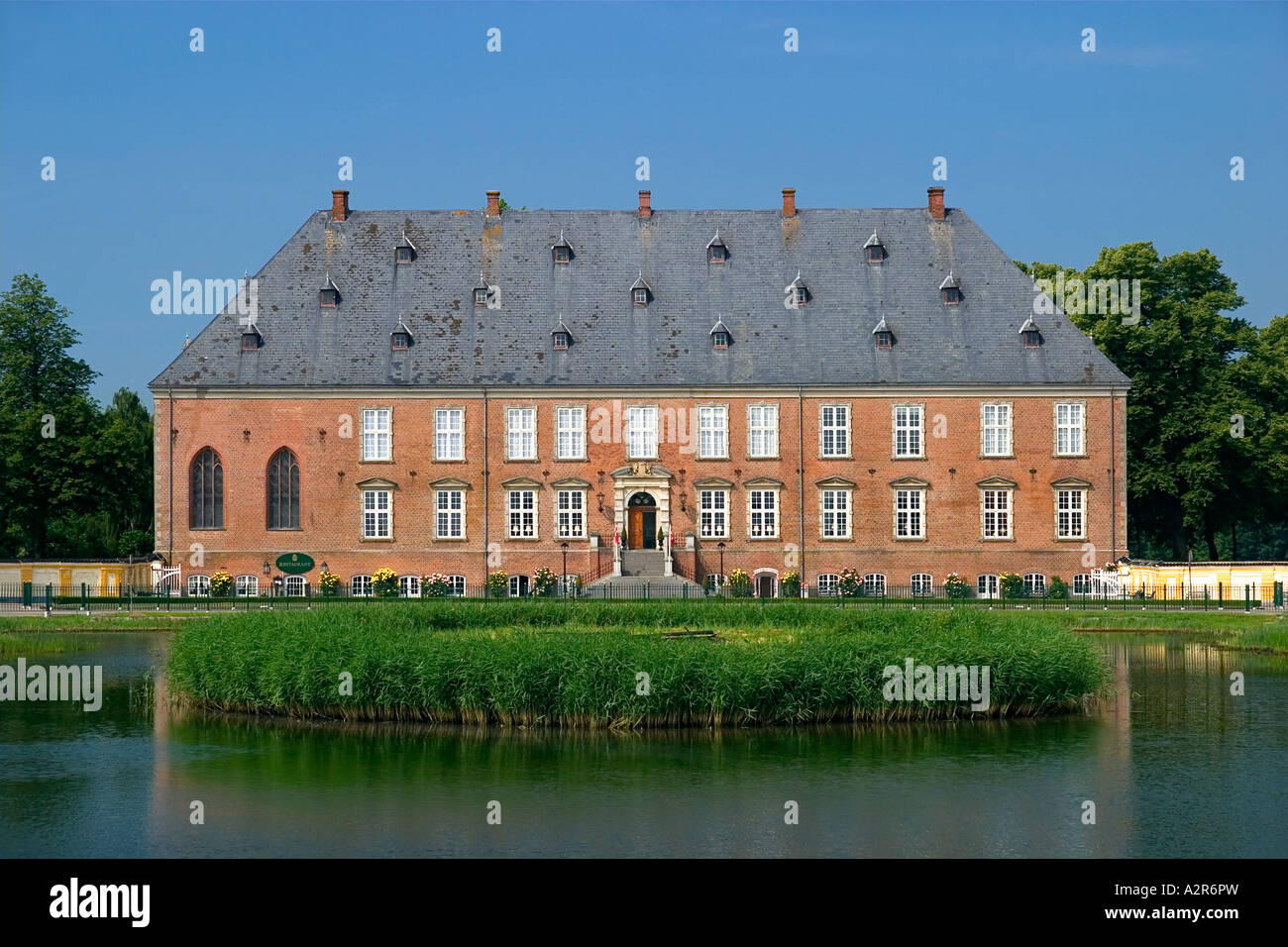 Valdemar Slot Schloss Tåsinge Dänemark Stockfoto