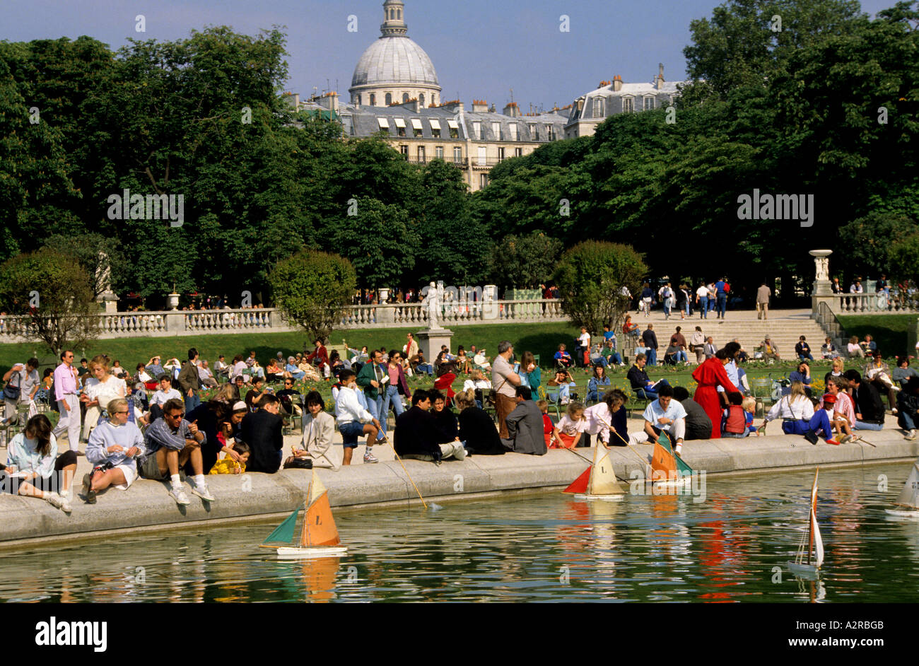 Jardin du Luxembourg in Paris Frankreich Französisch Paris Stockfoto