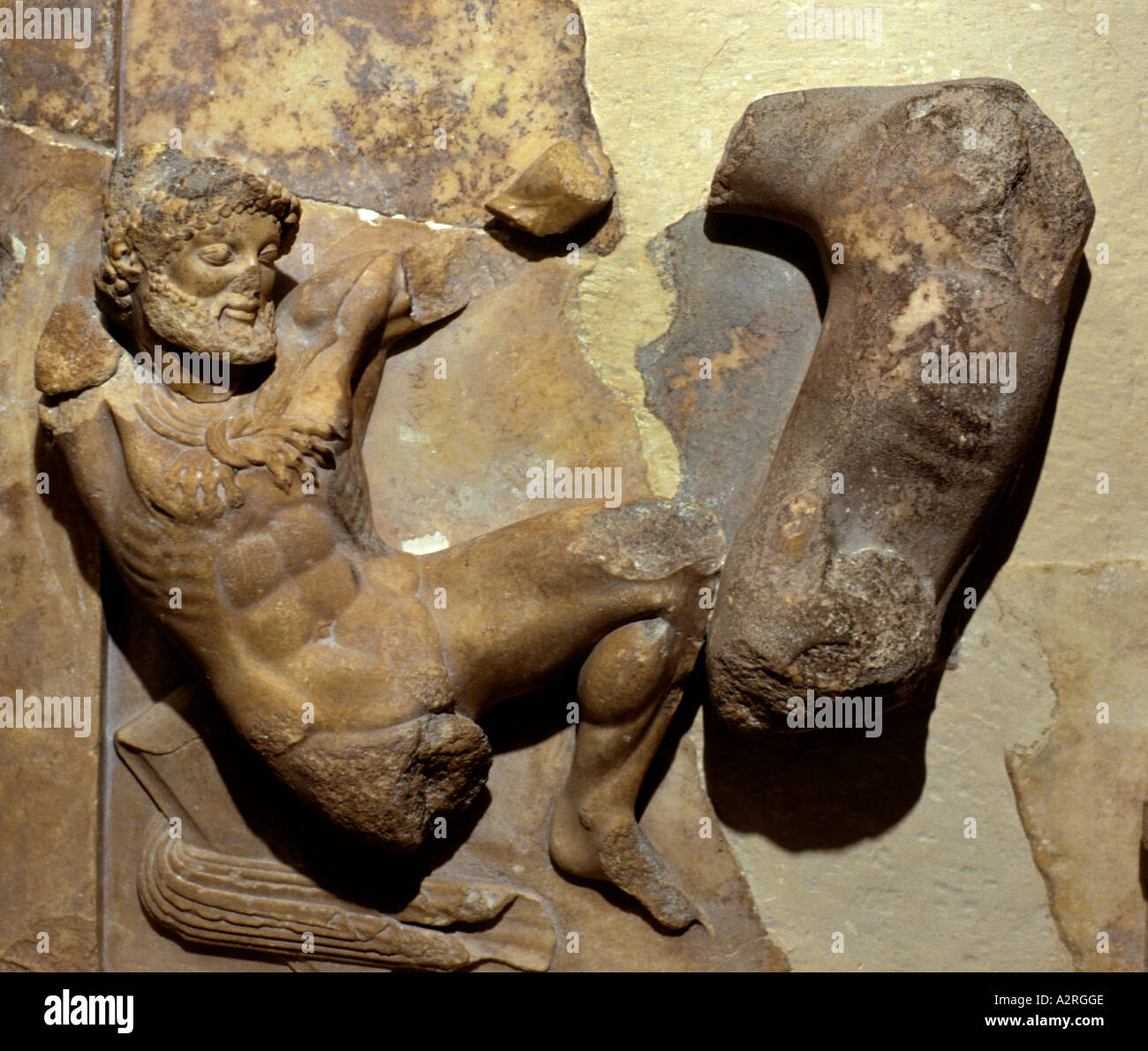 Herkules Delphi Griechenland griechische Museum Archäologie Stockfoto