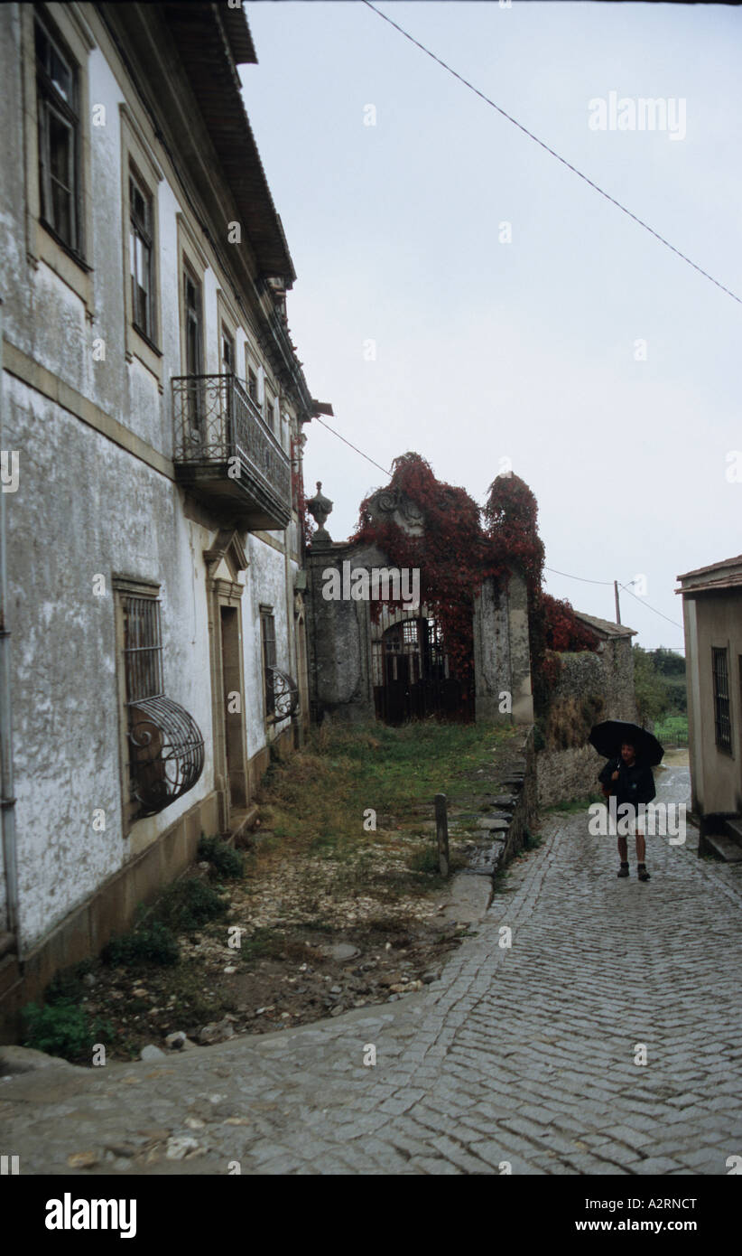 Ein Spaziergang durch Provesende Nordportugal Stockfoto