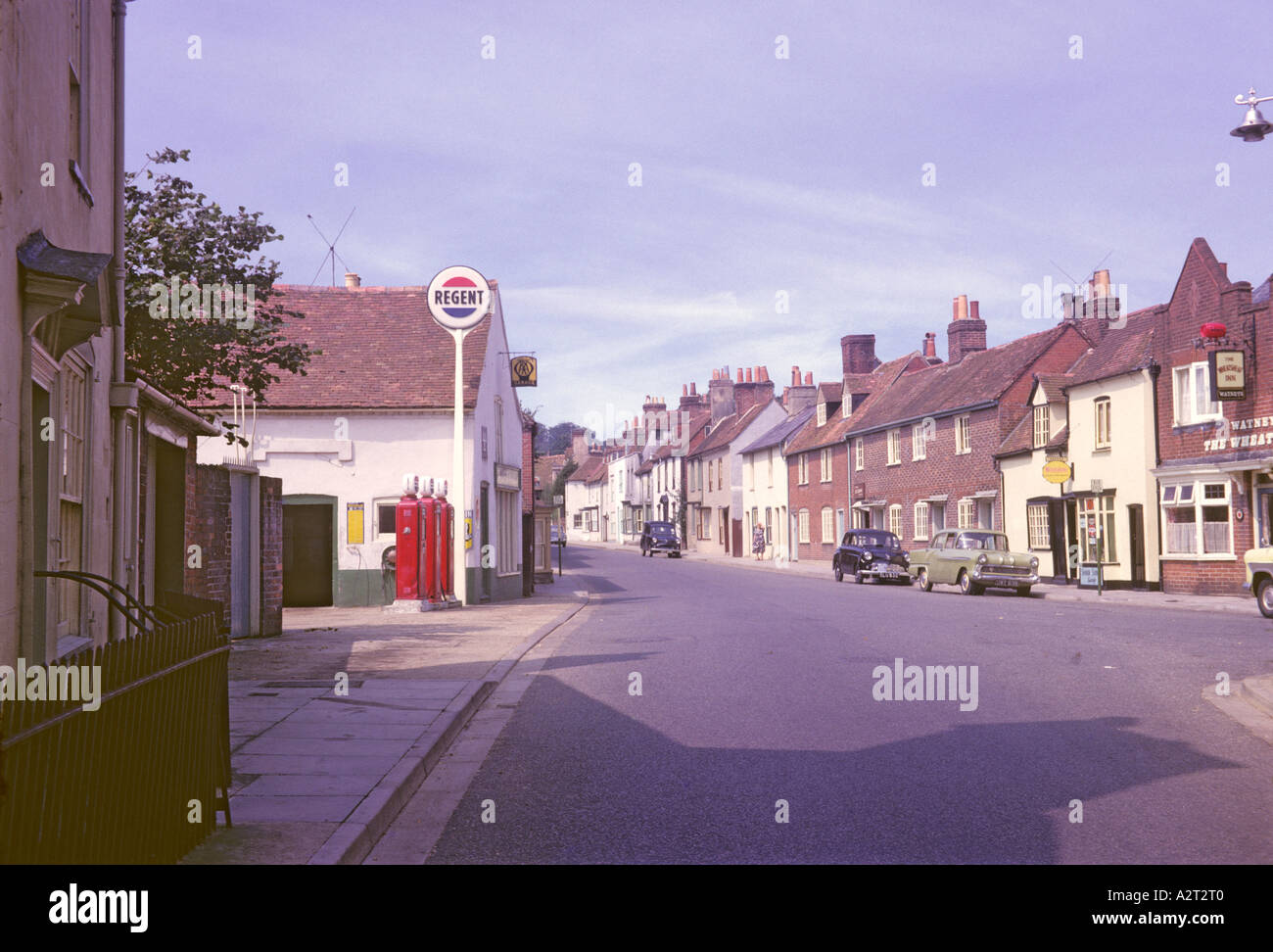 ' ^ 'High Street' Titchfield, Hampshire, England, ^ 1963' Stockfoto