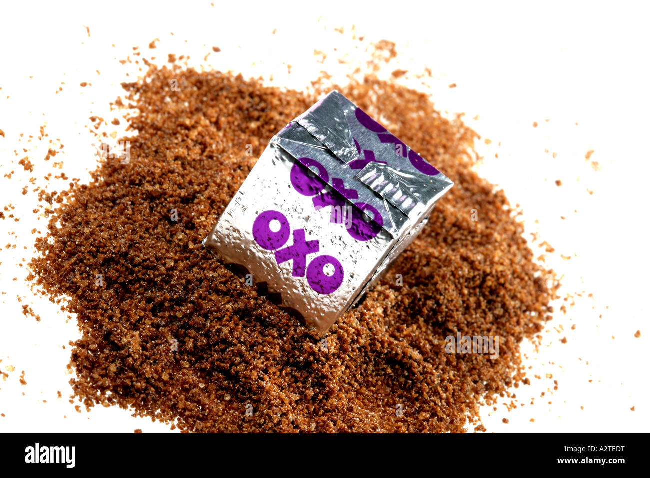 Oxo-Brühwürfel Stockfoto