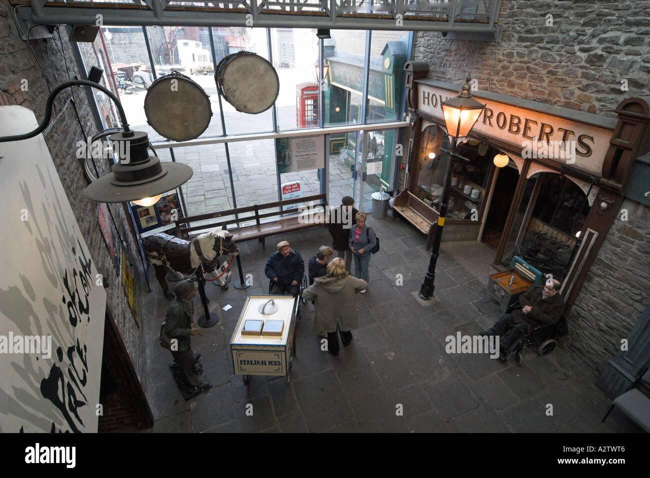 Rhondda Heritage Park Stockfoto