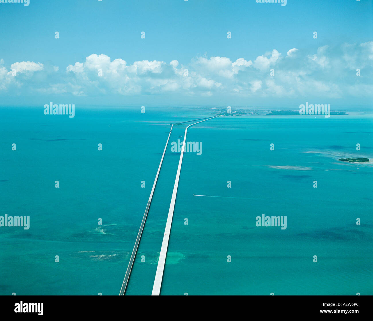 USA-FLORIDA KEYS SEVEN MILE BRIDGE Stockfoto