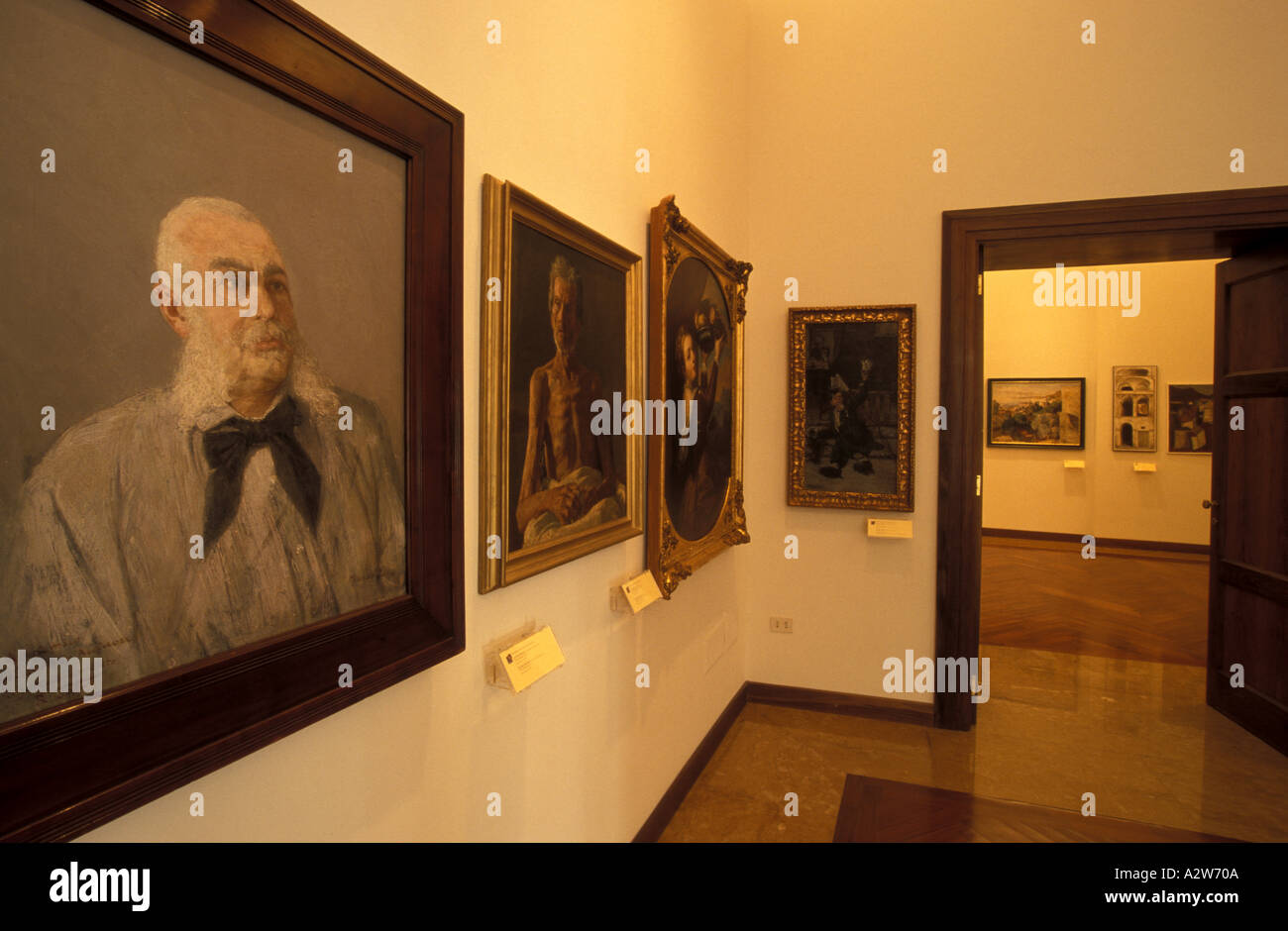 Bildergalerie Stockfoto