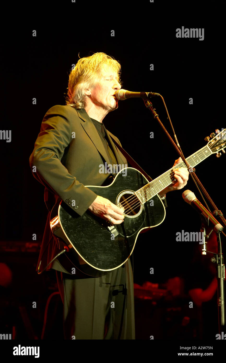 Roger Waters bei live-Musik Bühne konzertanten Aufführung spielen die dunkle Seite des Mondes in Pembroke Malta Stockfoto