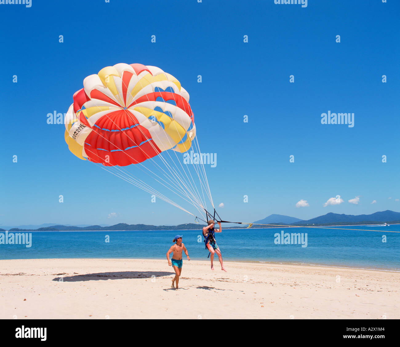 Australien. Dunk Island. Parafly. Stockfoto