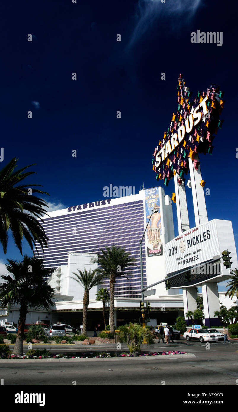 Stardust Hotel, Las Vegas Stockfoto Stardust Hotel, Las Vegas Stockfoto