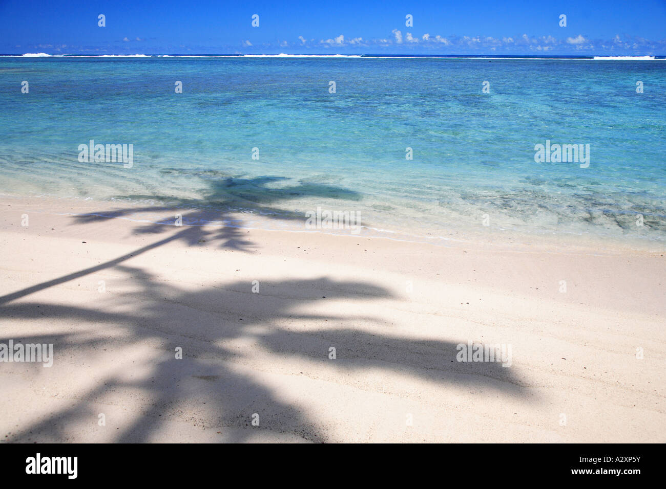 Südstrand in der Nähe von Muri-Rarotonga-Cook Inseln Polynesiens Pacific Stockfoto