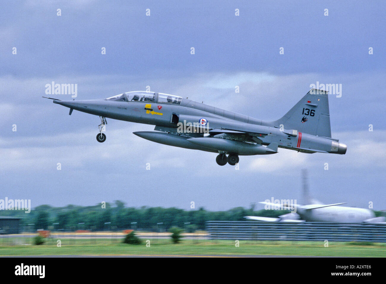 Königliche Norwegische Luftwaffe Northrop f-5 Freedom Fighter Stockfoto