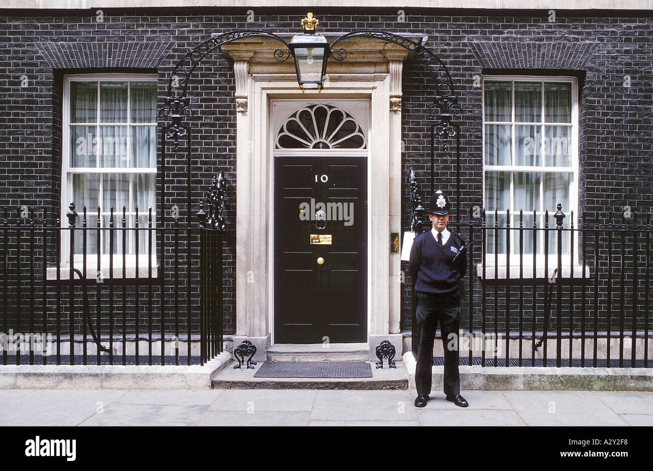 10 Downing Street Whitehall London Stockfoto