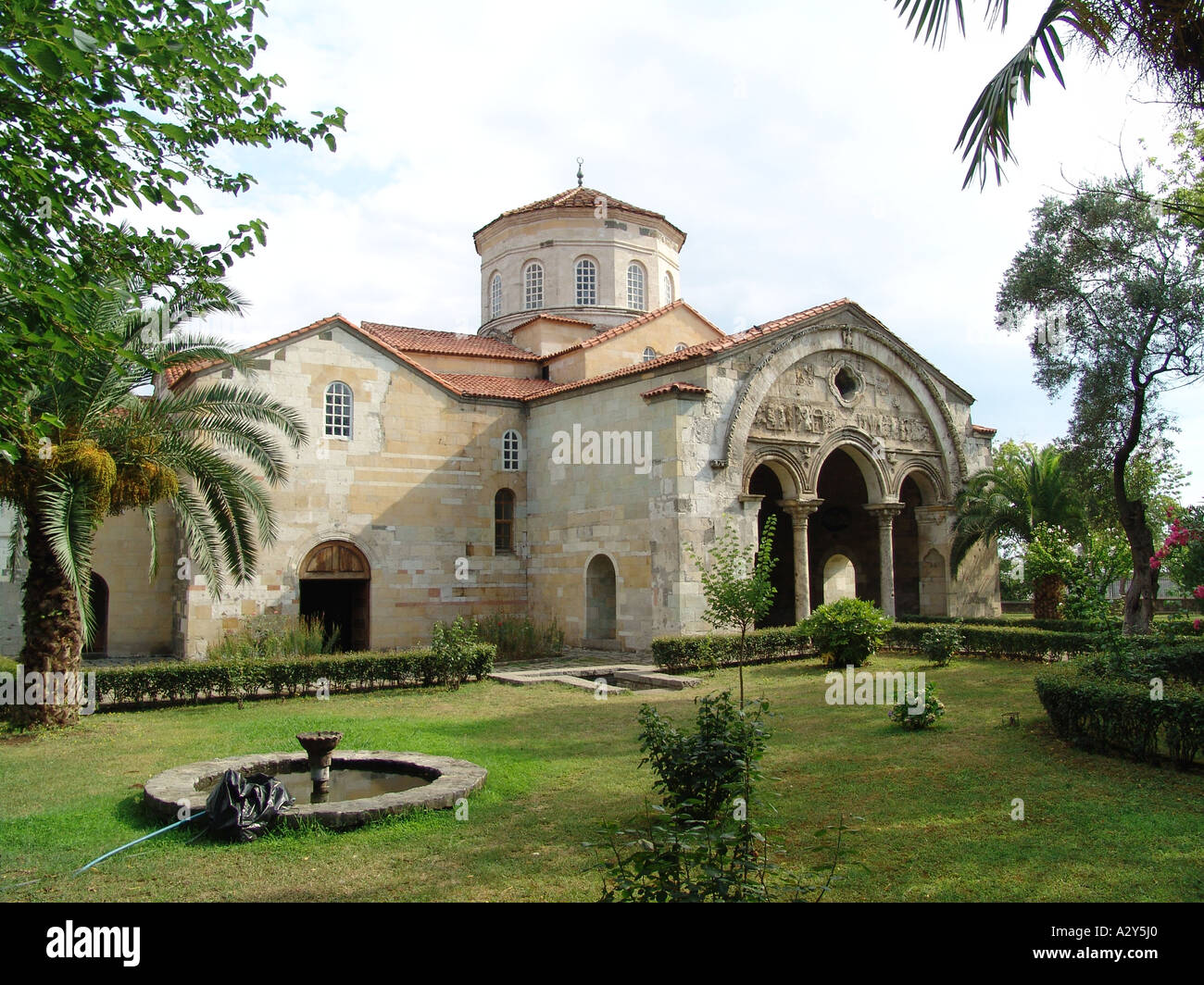 Aya Sofya Museum, Trabzon, Türkei August 2005 Stockfoto