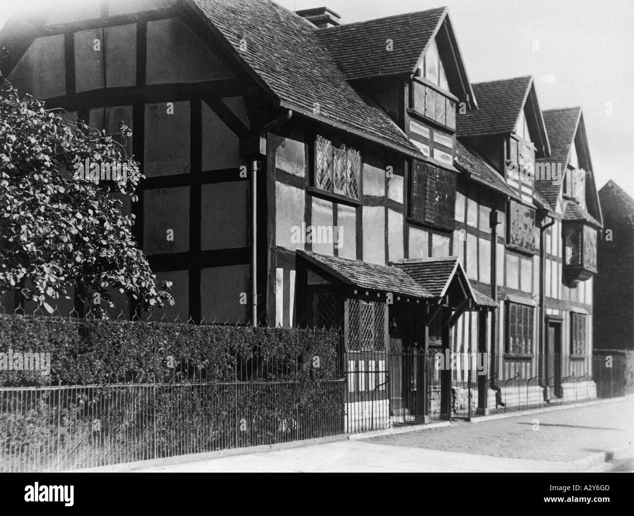 Shakespeares Geburtshaus Stockfoto