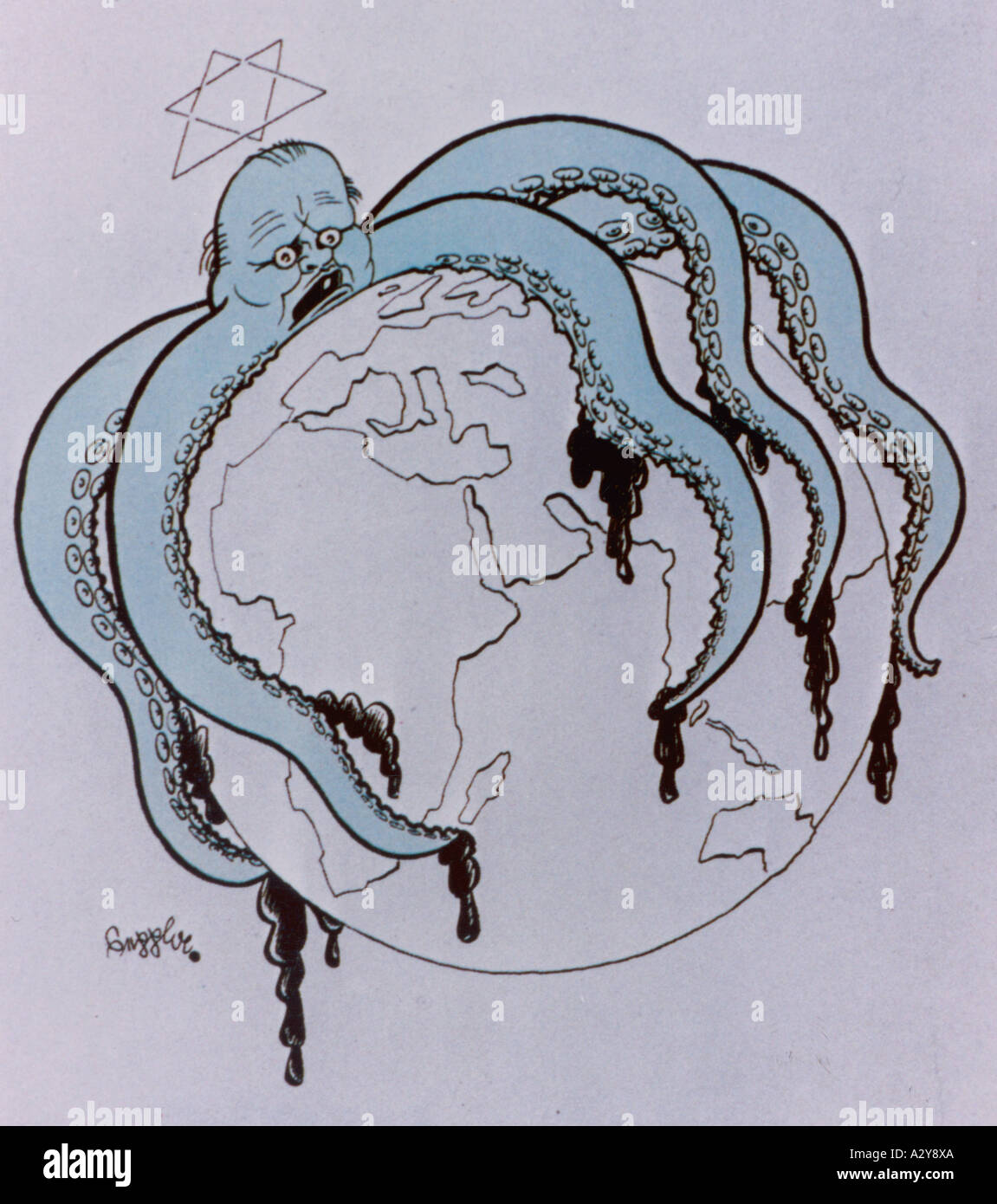 Churchill Octopus Stockfoto