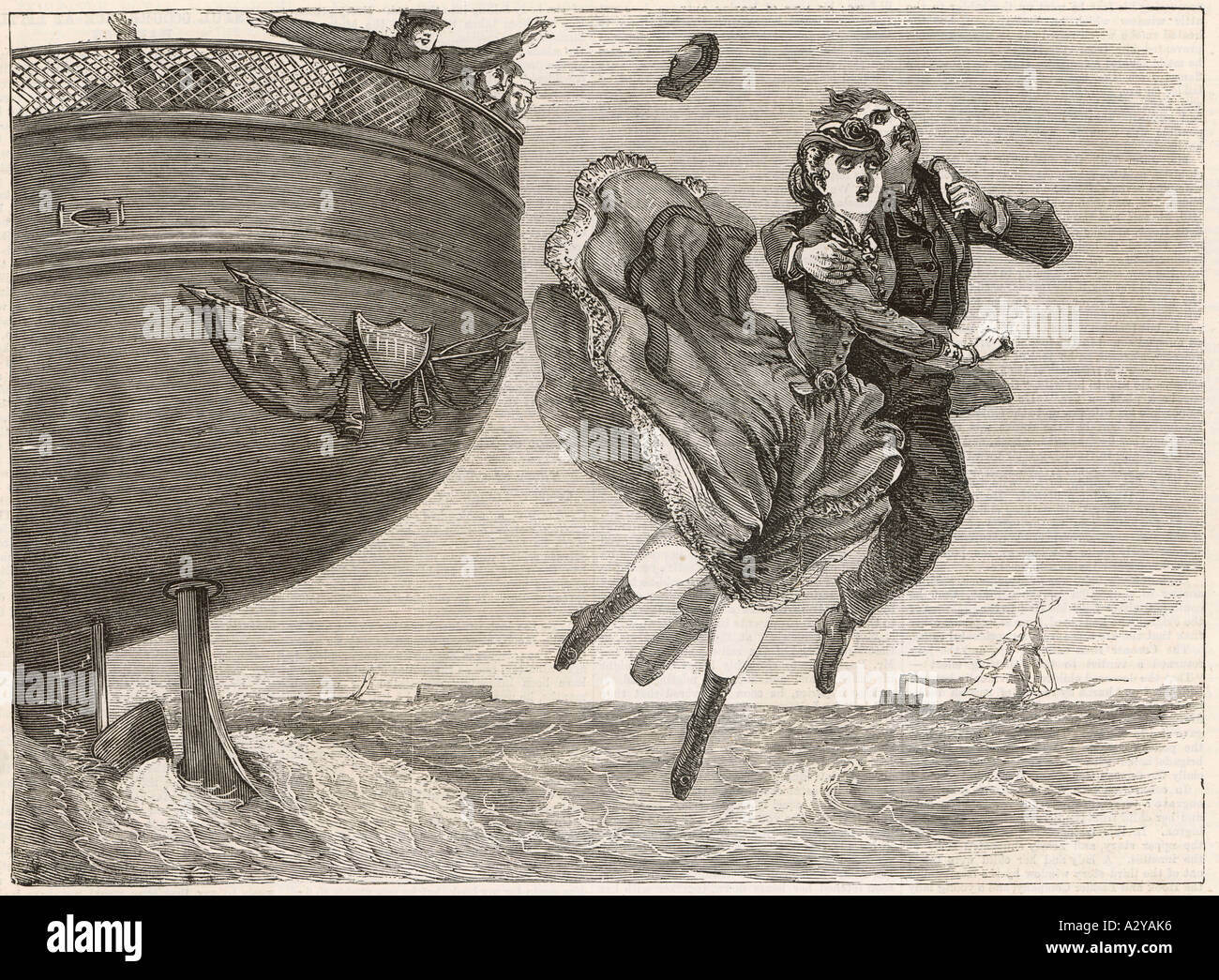 Amerikaner / Tod Selbstmord Stockfoto