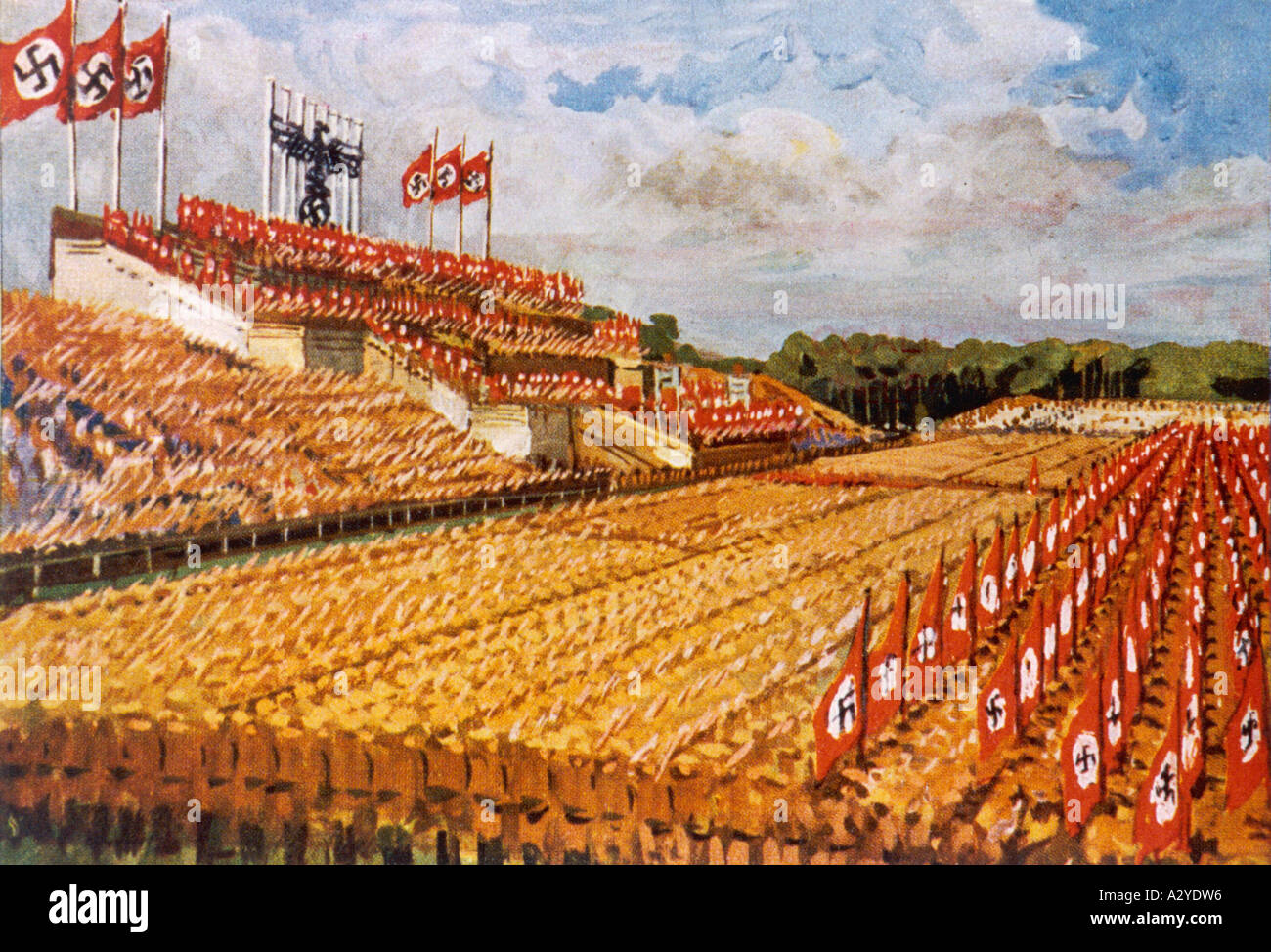 Nürnberg-Rallye 1935 Stockfoto