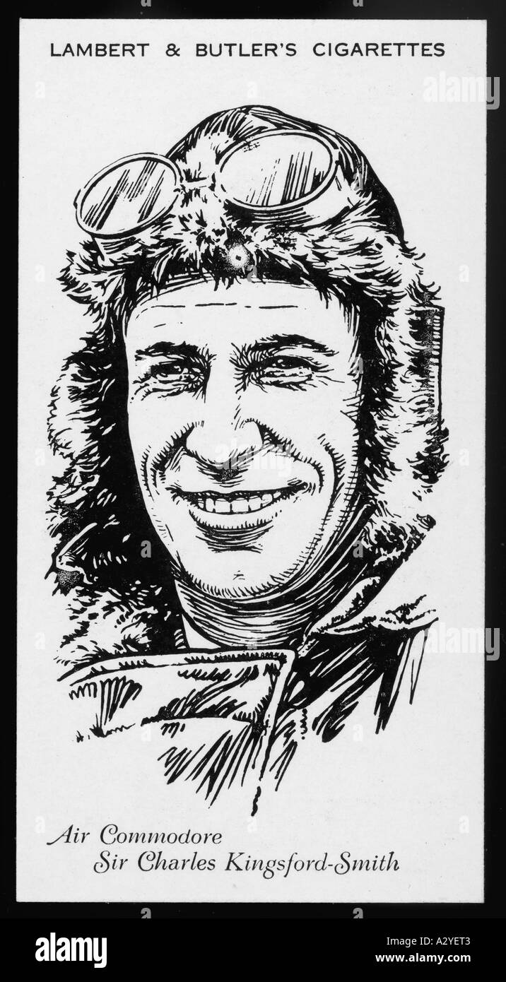 Kingsford Smith B + w Stockfoto