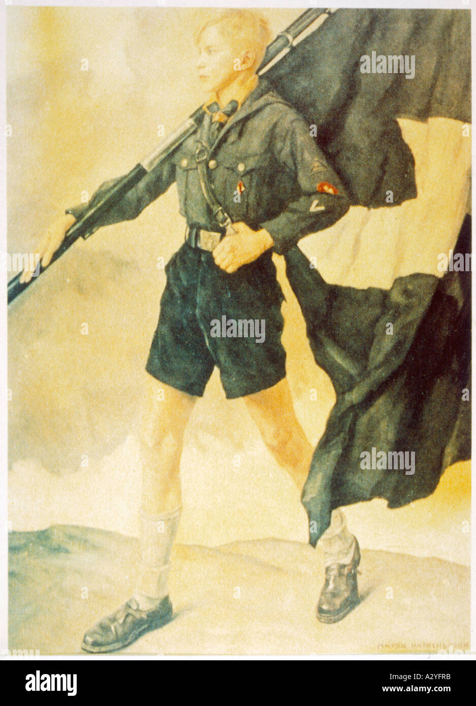 Politik-Nationalismus-Hit Stockfoto