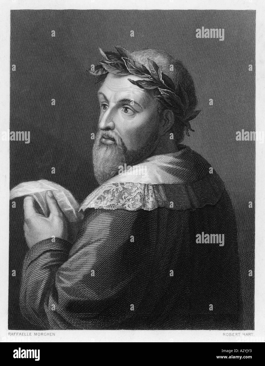 Lodovico Ariosto Morghen Stockfoto