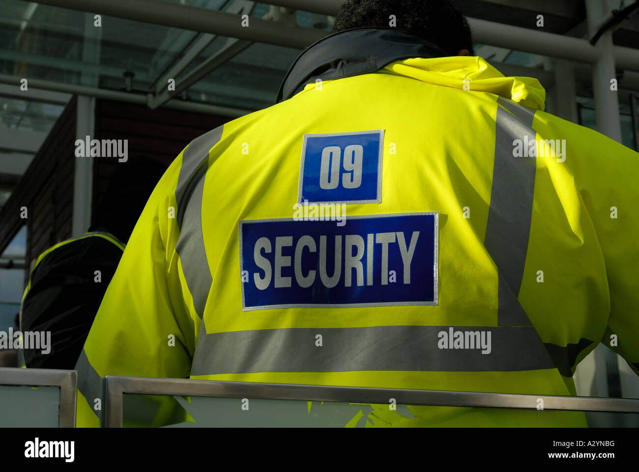 Ein Wachmann in London. Stockfoto