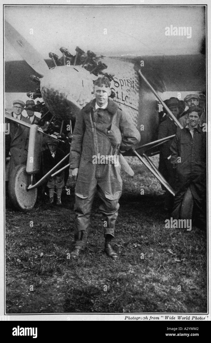 Lindbergh fliegen Kleidung Stockfoto