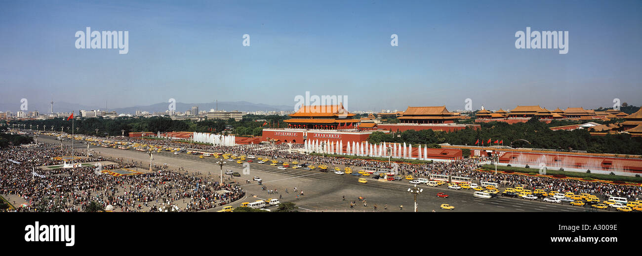 Platz des himmlischen Friedens Peking China Stockfoto