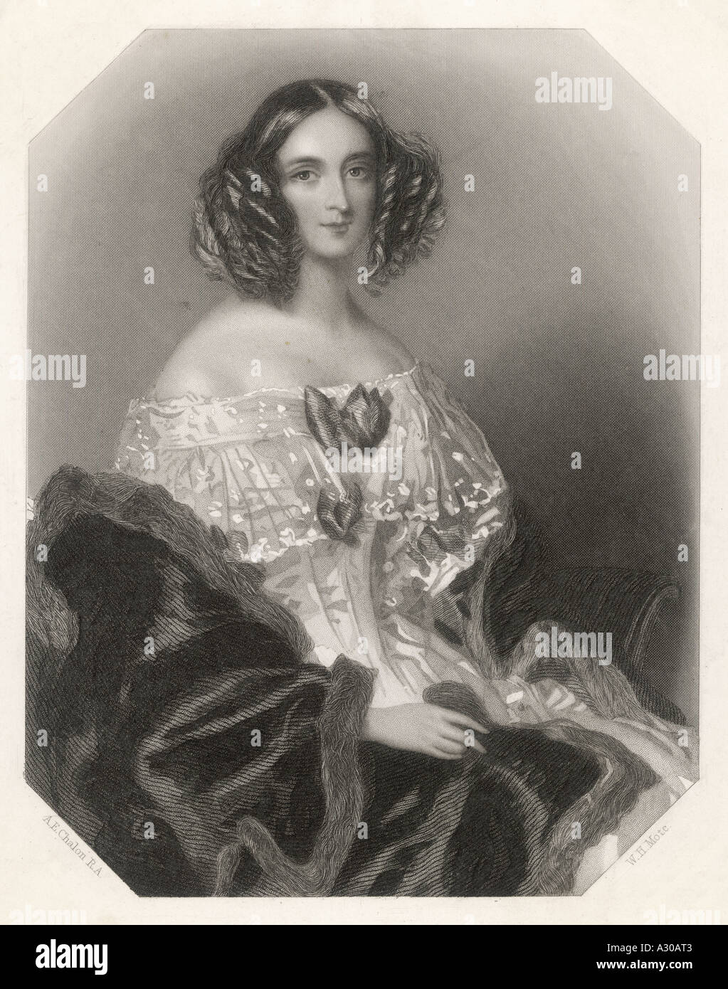 Mary Anne Disraeli Stockfoto