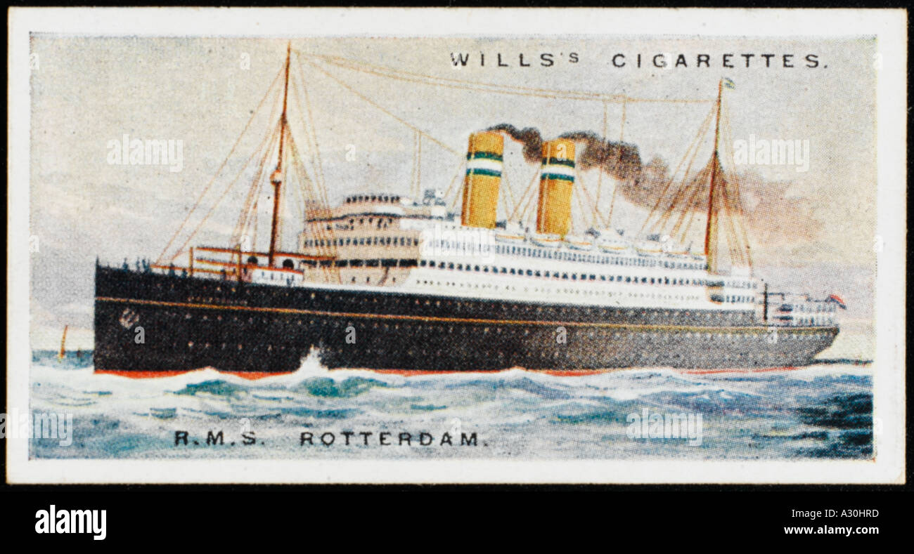 Dampfschiff Rotterdam Stockfoto