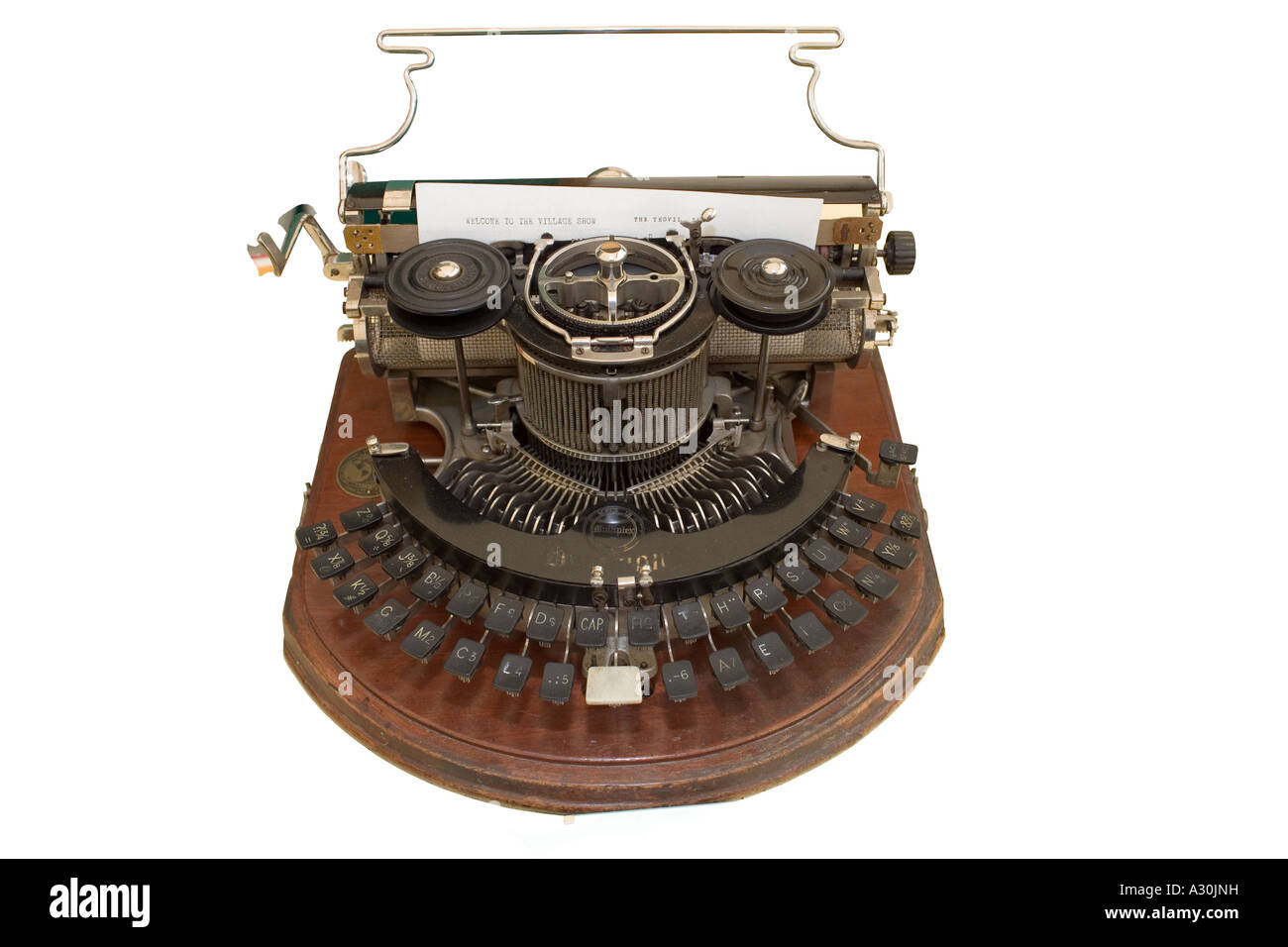 Antike Schreibmaschine Stockfoto