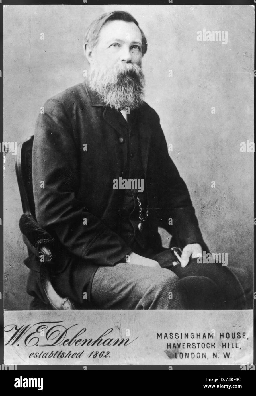 Friedrich Engels Foto Stockfoto