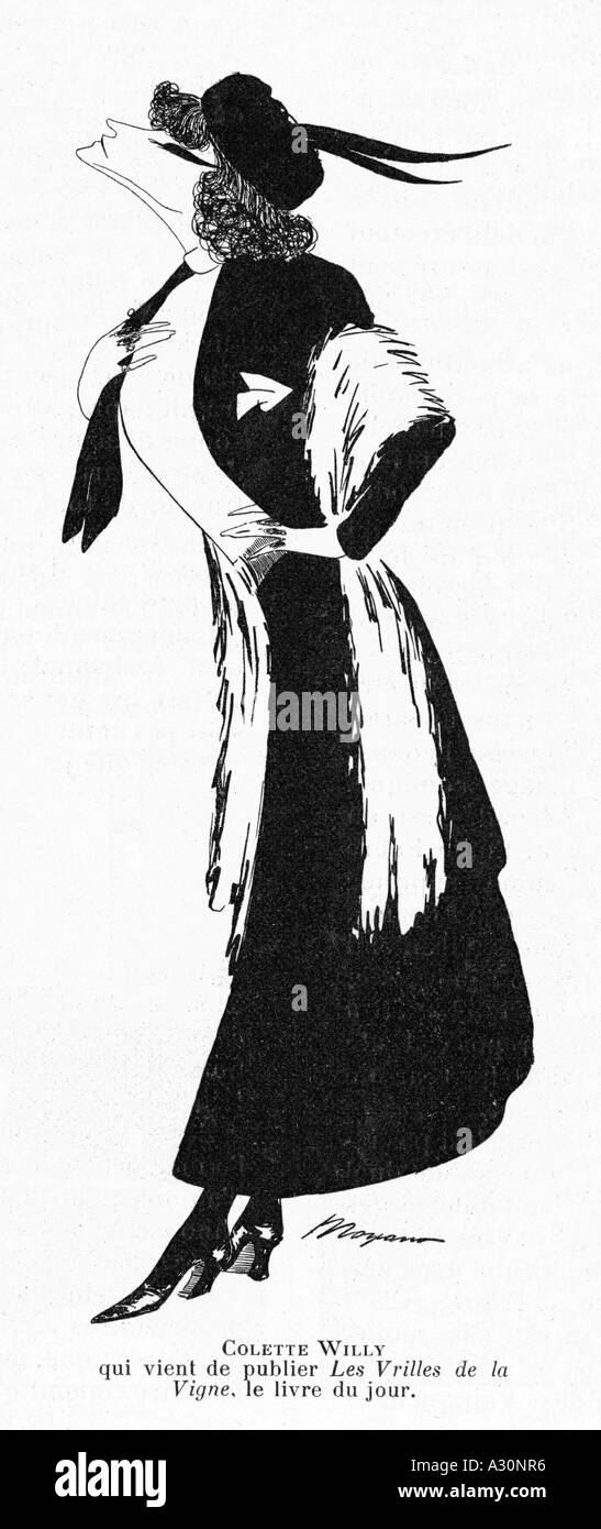 Colette Vie Parisienne Stockfoto