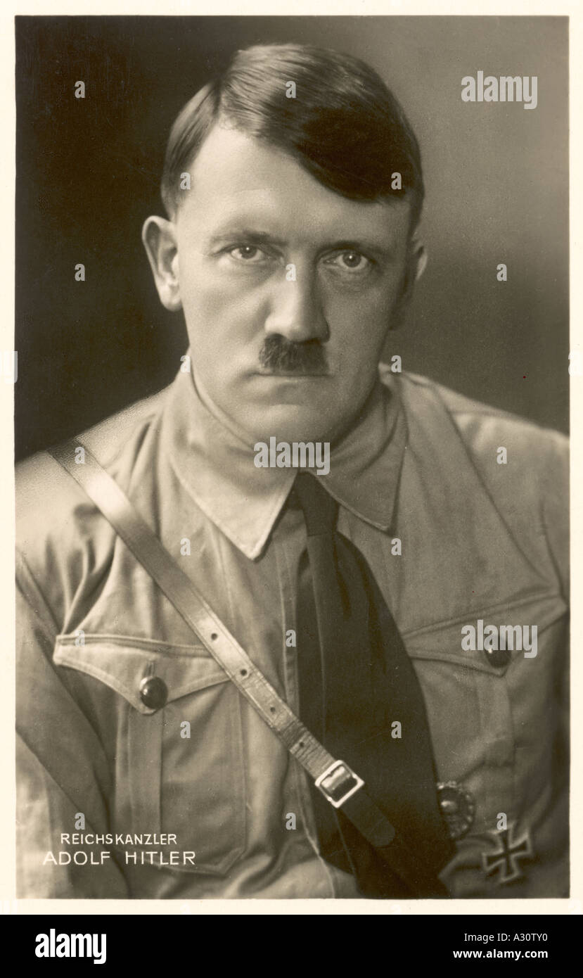 Hitler Reichskanzler Stockfoto