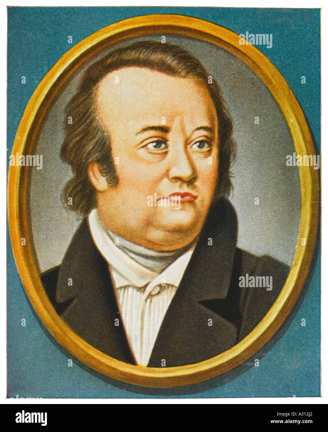 JP-Richter-Miniatur Stockfoto