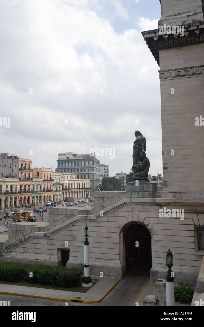 Die Fassade des Capitolio Nacional, Havanna, Kuba Stockfoto